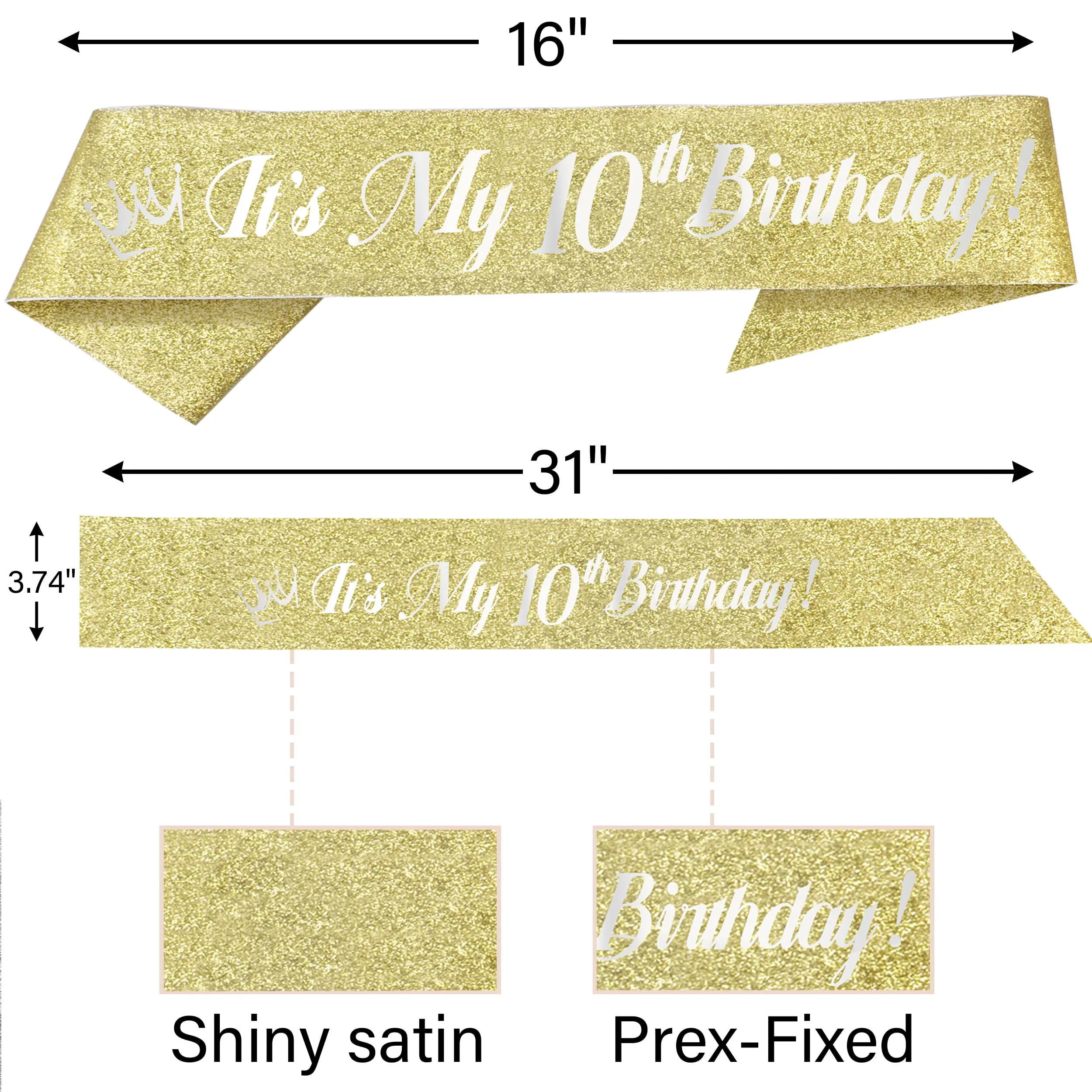 10th Birthday, 10th Birthday Gifts for Girl, 10th Birthday Decorations for Girl, 10th