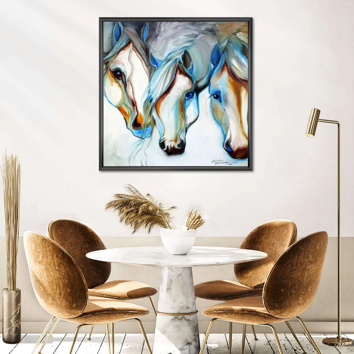 3 Nobles Equine Abstract Wall Art