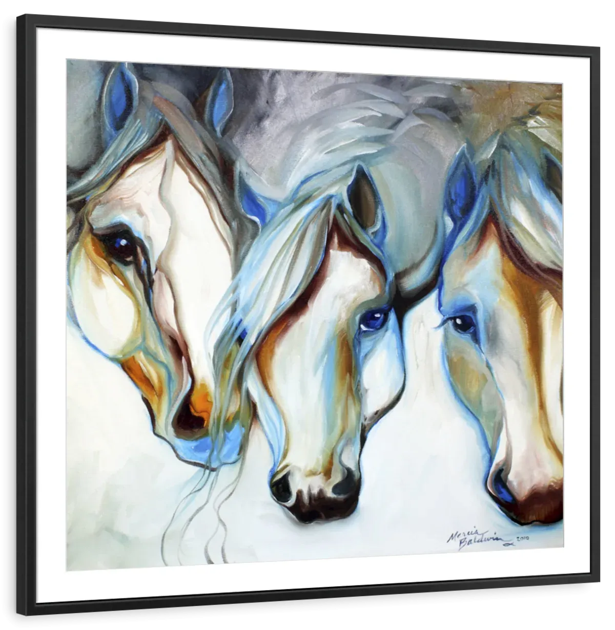 3 Nobles Equine Abstract Wall Art