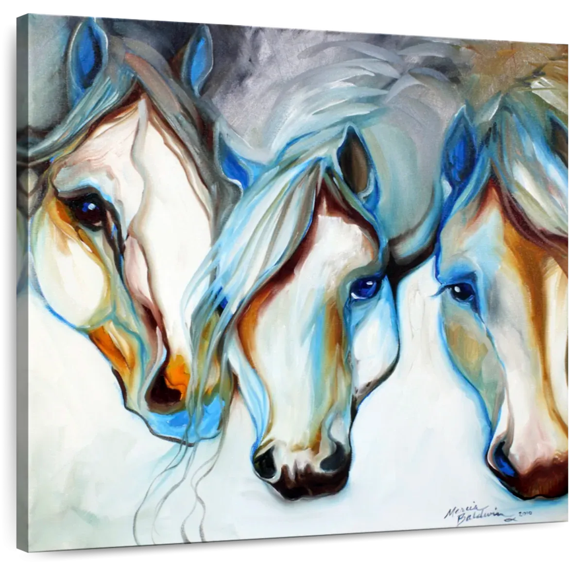 3 Nobles Equine Abstract Wall Art