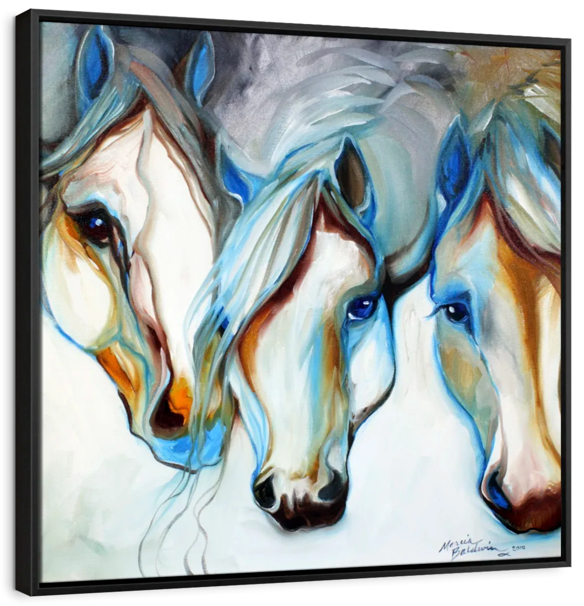 3 Nobles Equine Abstract Wall Art