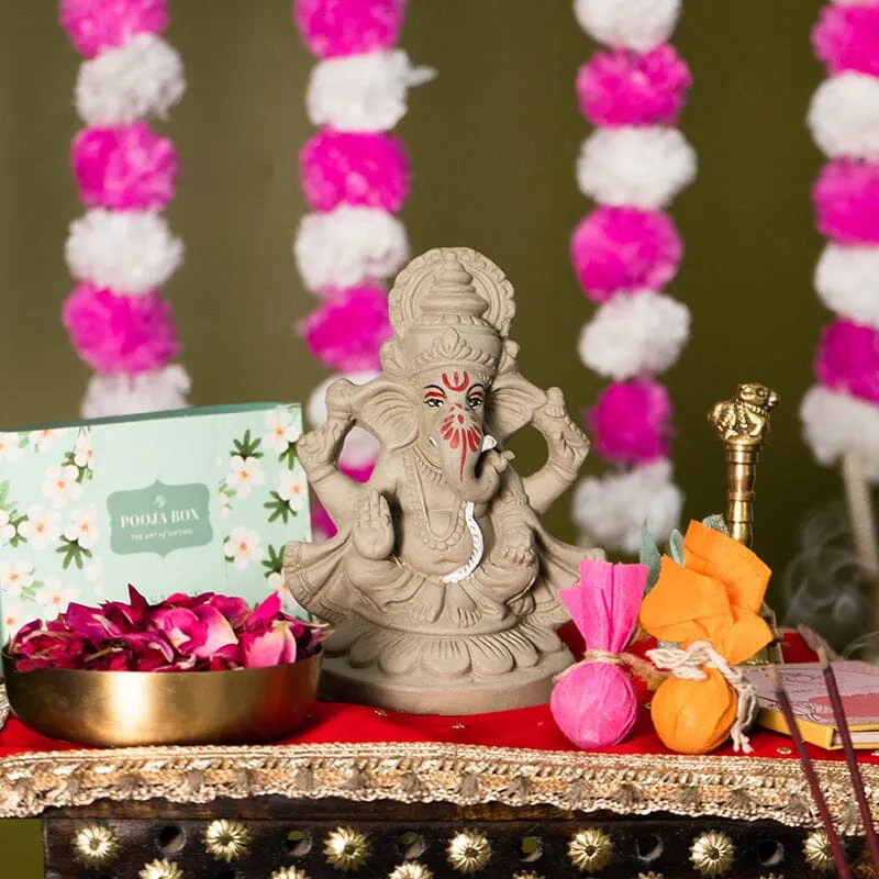 7 INCH Eco-Friendly Ganesh ji | Plant-A-Ganesha