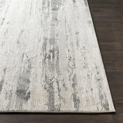 Aisha Viscose Medium Gray Rug