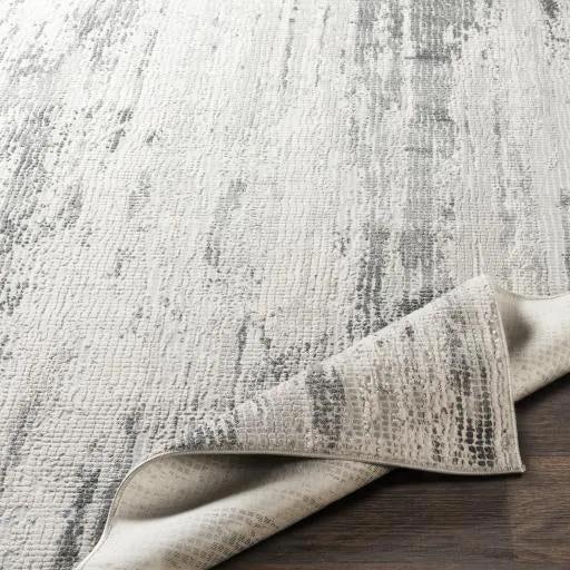 Aisha Viscose Medium Gray Rug