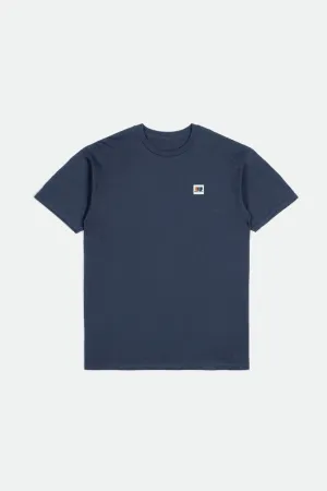 Alton S/S Standard Tee - Washed Navy