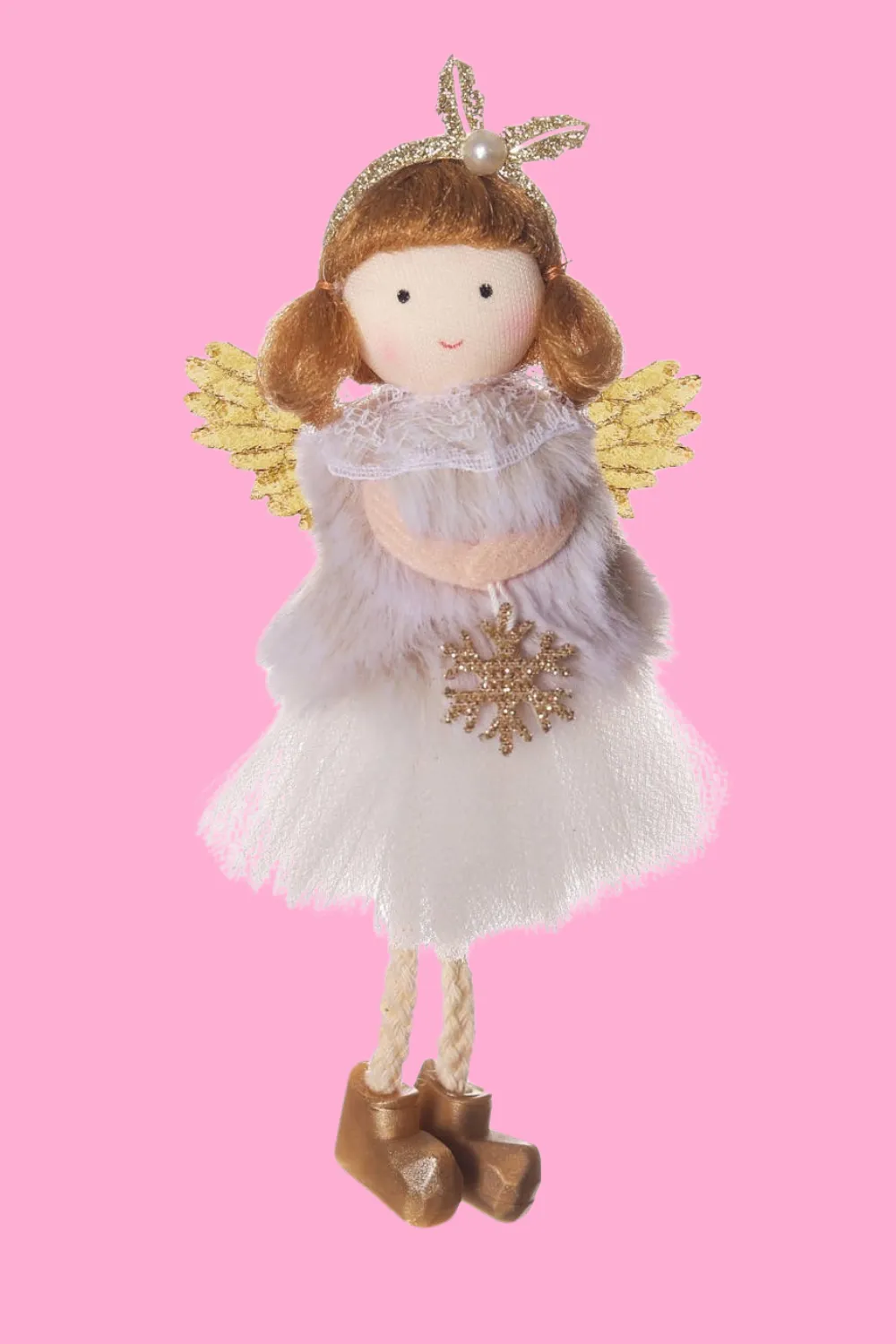 AS Xmas Francie Angel - White