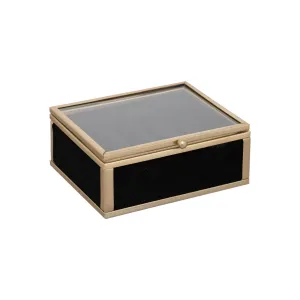 Atmosphera Penelope Jewellery Box Black