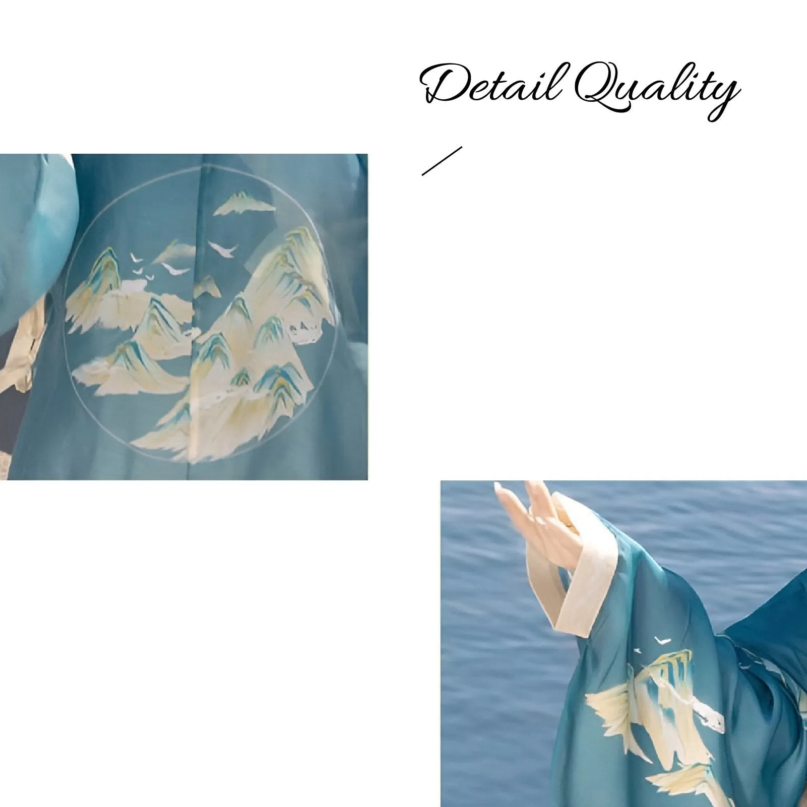 ‘’Azure Mountain Whisper” Ming Style Hanfu