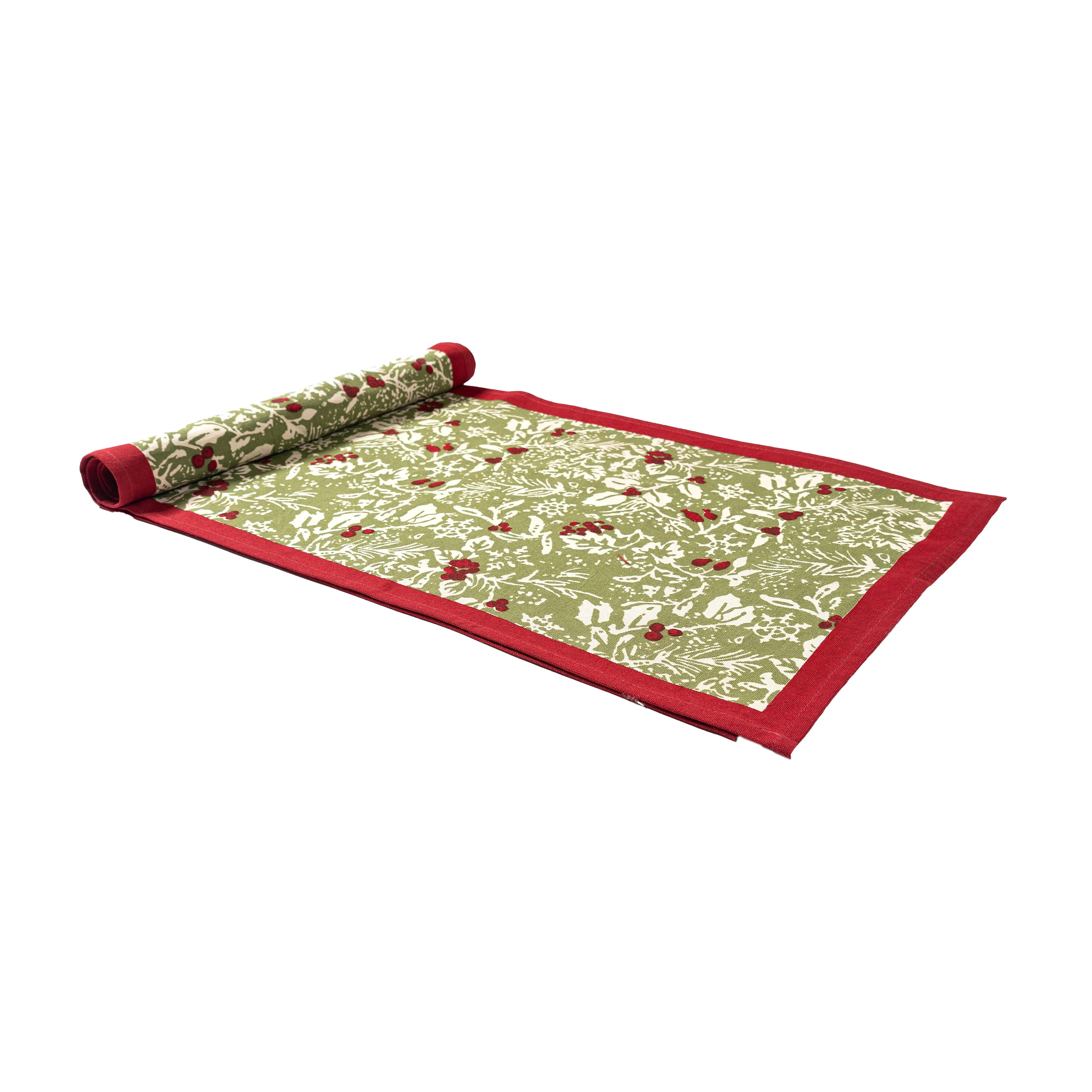 Baies de Houx Red & Green Runner