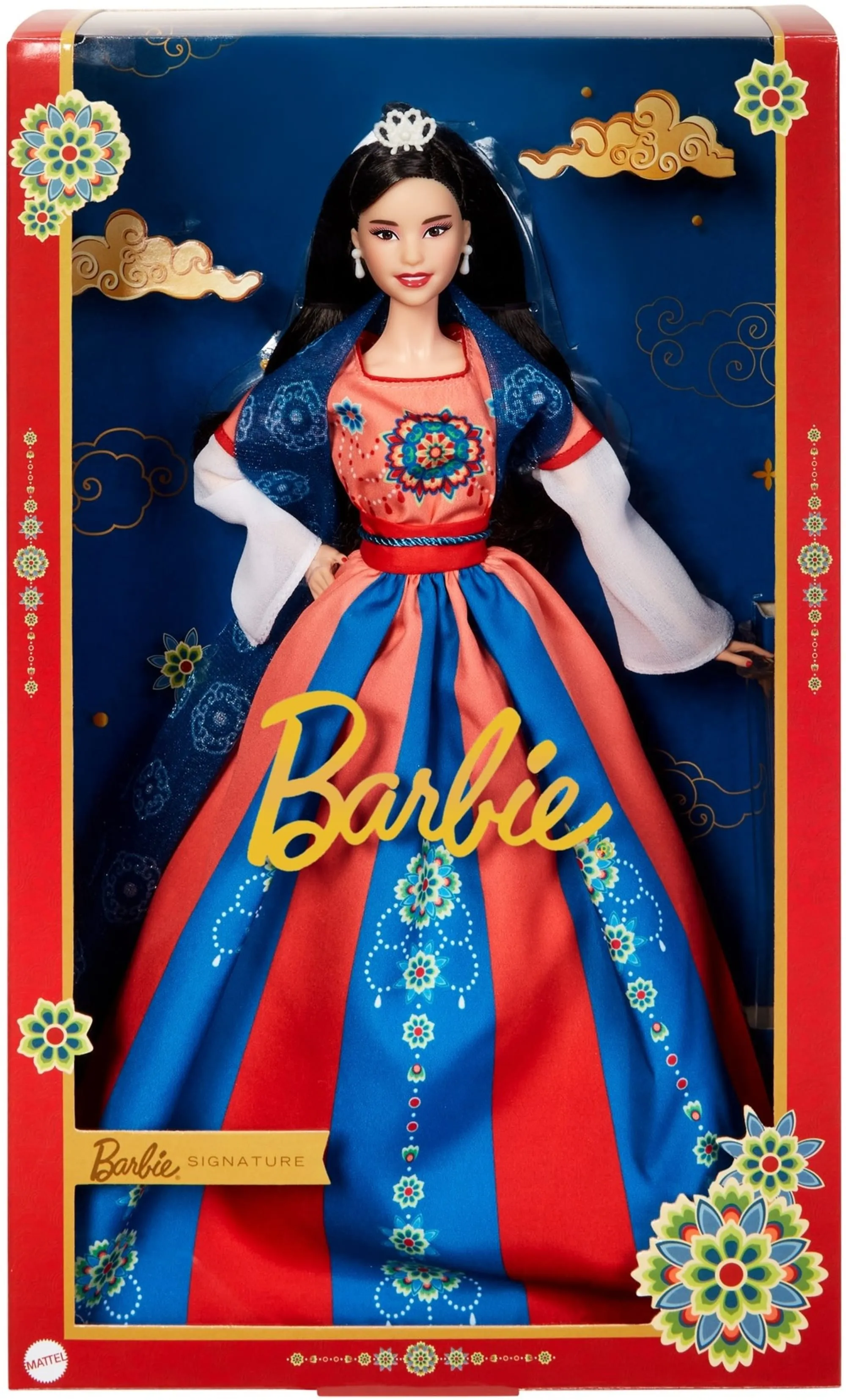 Barbie Doll, Lunar New Year Collector Item, Traditional Hanfu Robe