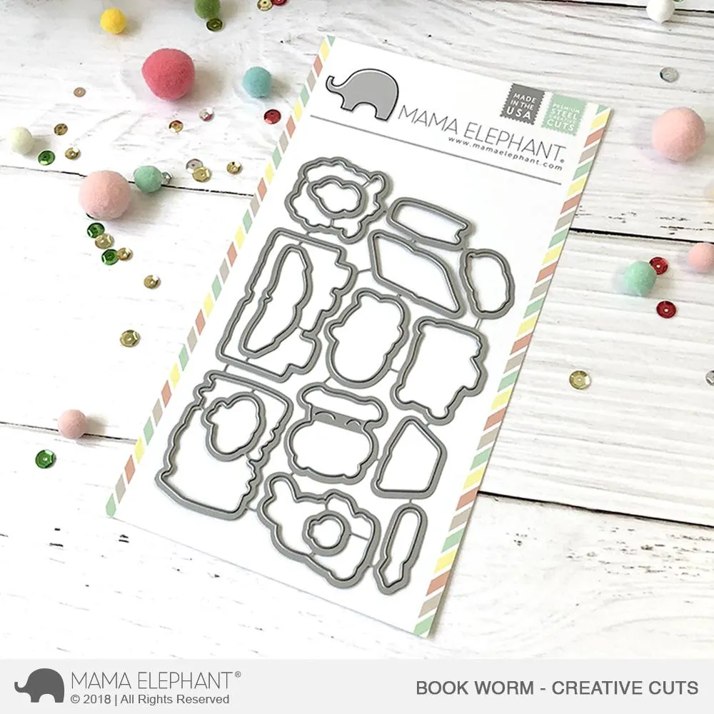 Book Worm - Creative Cuts