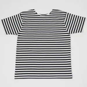 Buzz Rickson's USN Stripe Border Tee - Navy/White