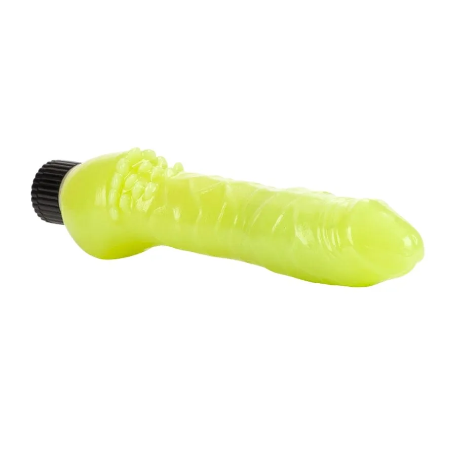 Calexotics Glow In The Dark Jelly Penis Vibrator