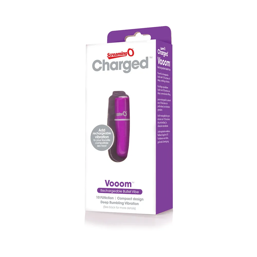 Charged Vooom Rechargeable Bullet Vibe - Purple