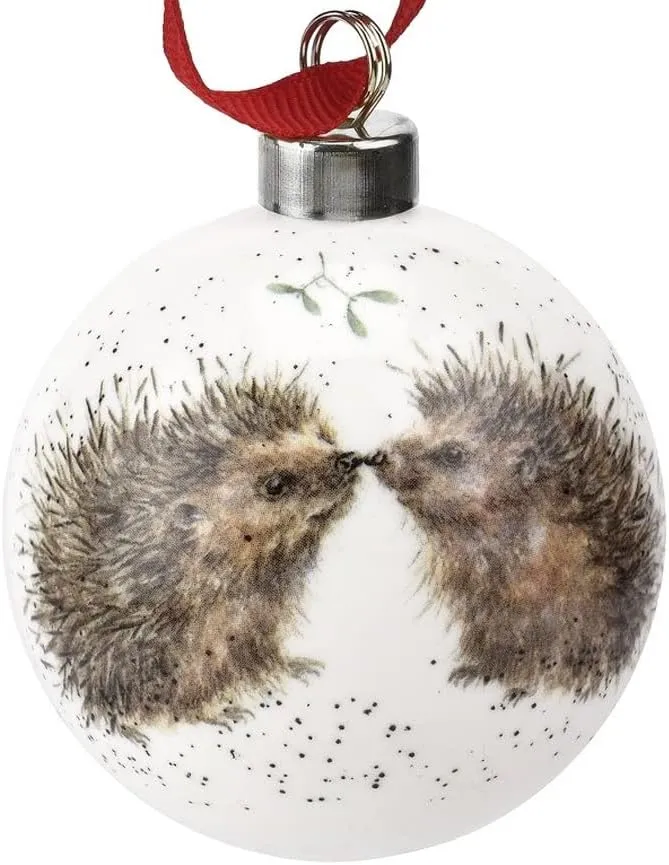 Choice of Illustrated Boxed Christmas Baubles