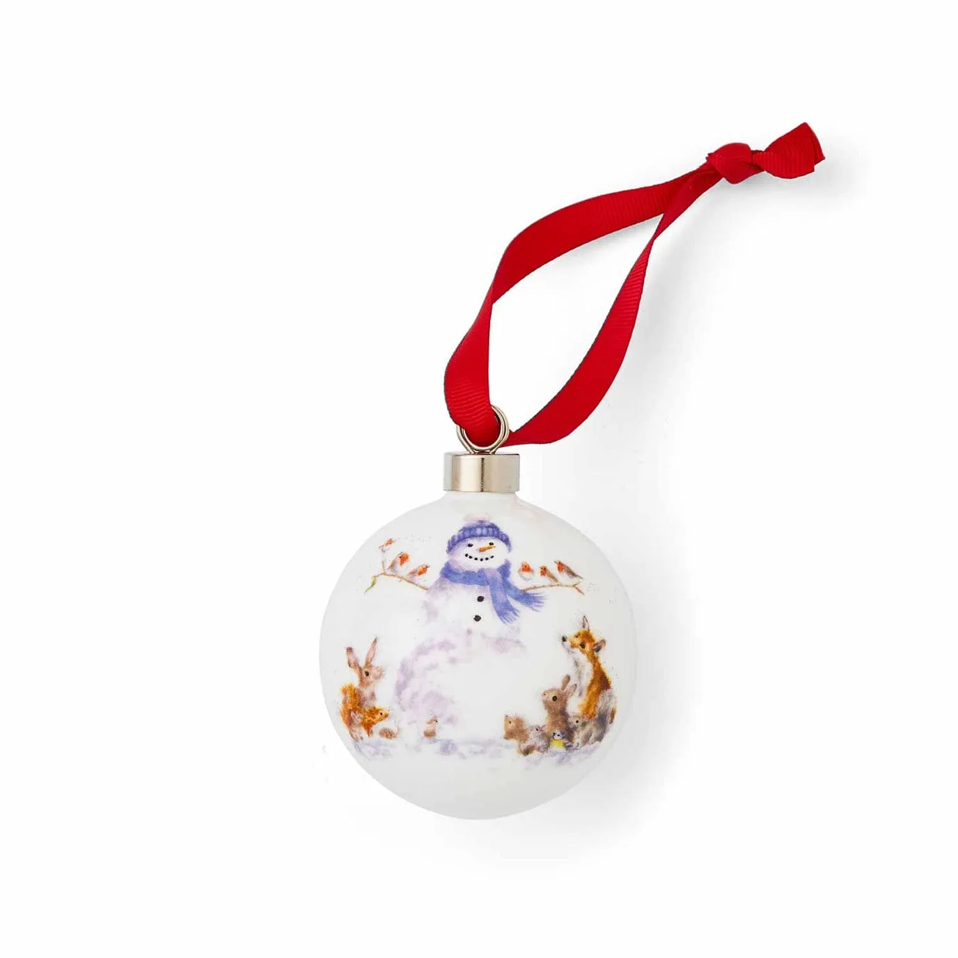 Choice of Illustrated Boxed Christmas Baubles