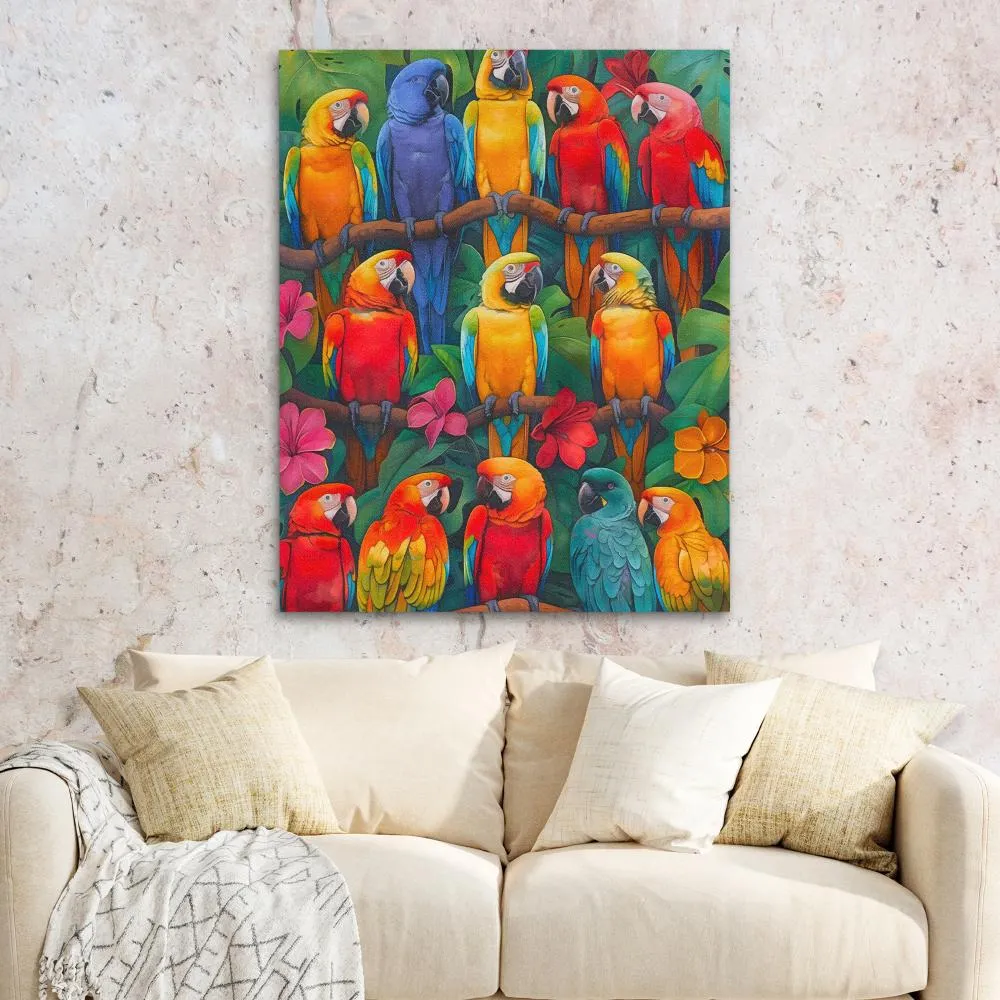 Colorful Parrots