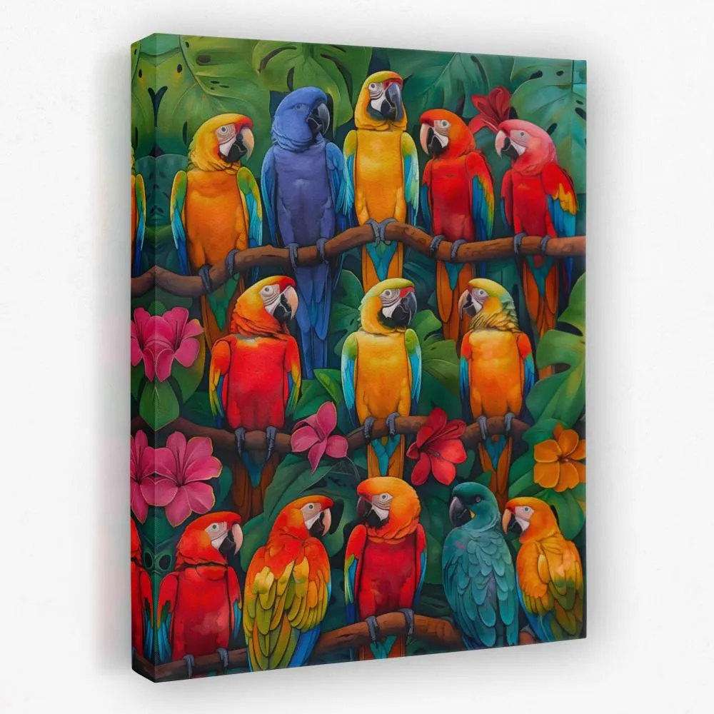 Colorful Parrots