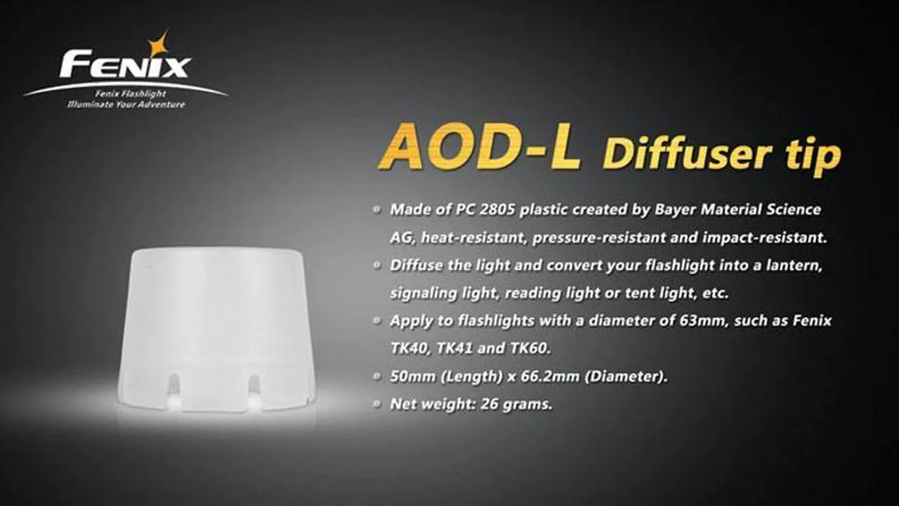 Fenix AOD L Diffuser TK