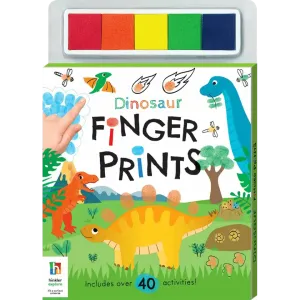 Finger Print Art: Dinosaur