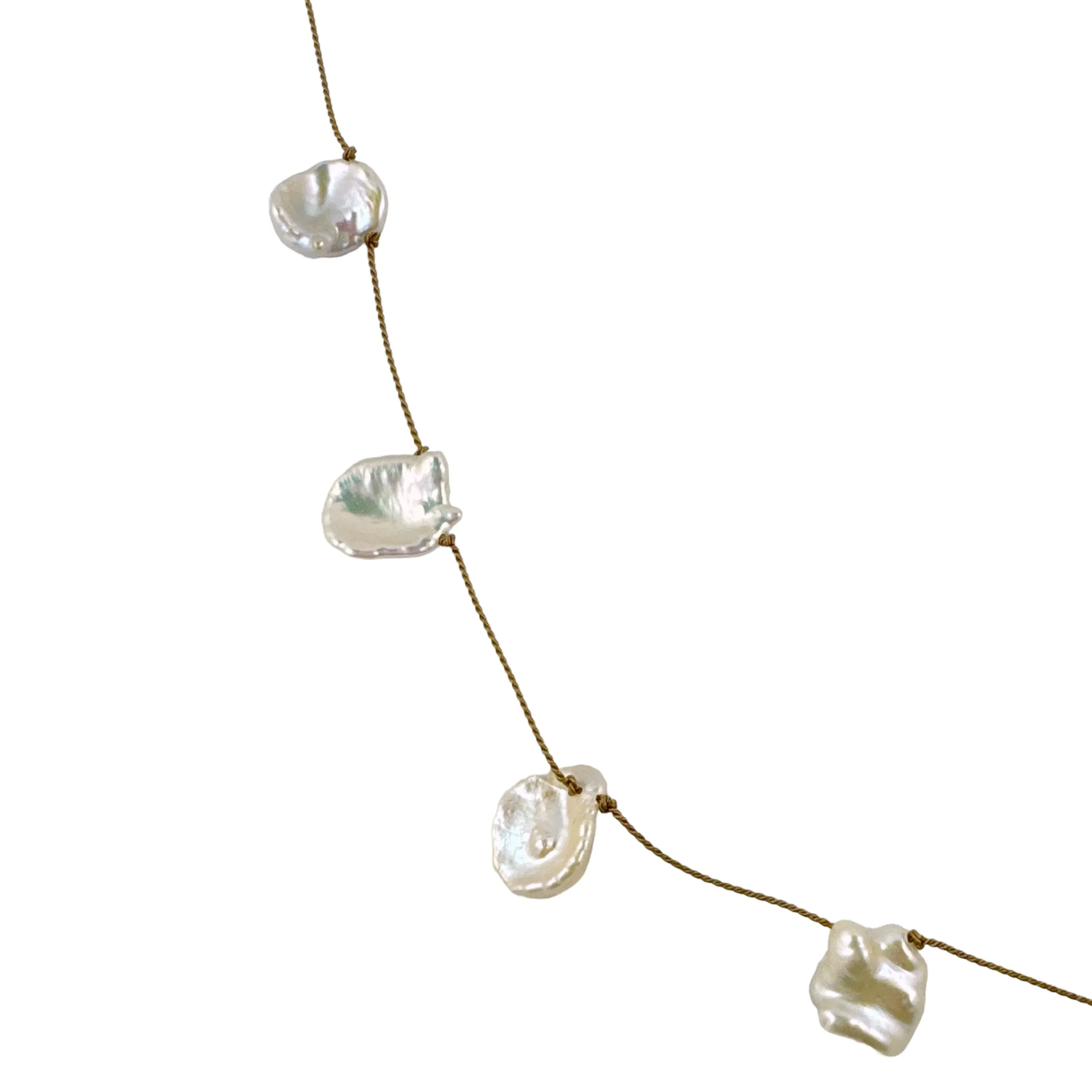 Floating Pearl Necklace - Julia Stora