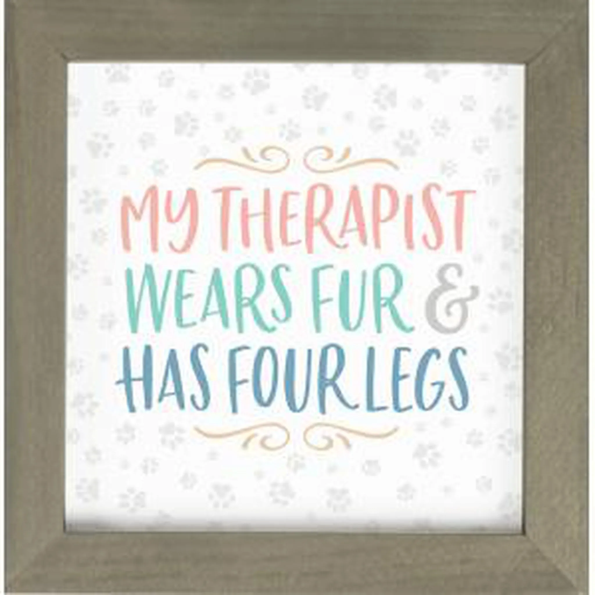 Framed Art - "My Therapist"