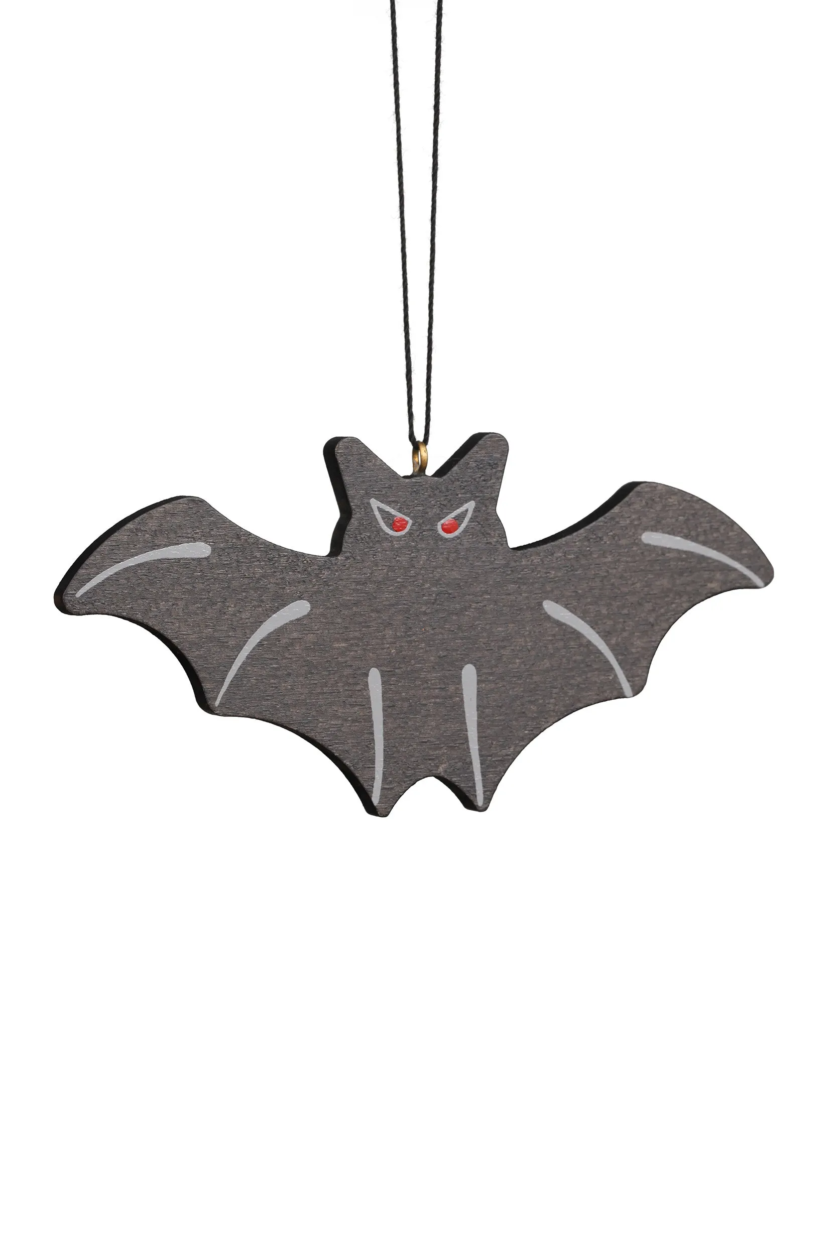 Halloween Hanging Decorations - Wooden Set of 5