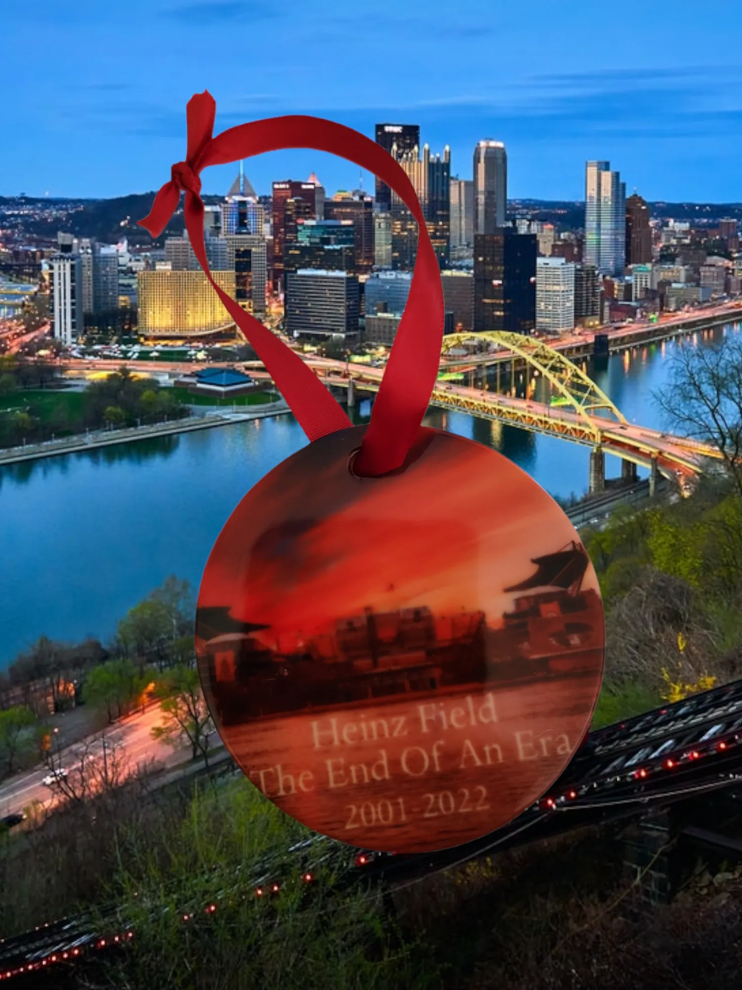 Heinz Field Pittsburgh End of An Era Pittsburgh Ornament