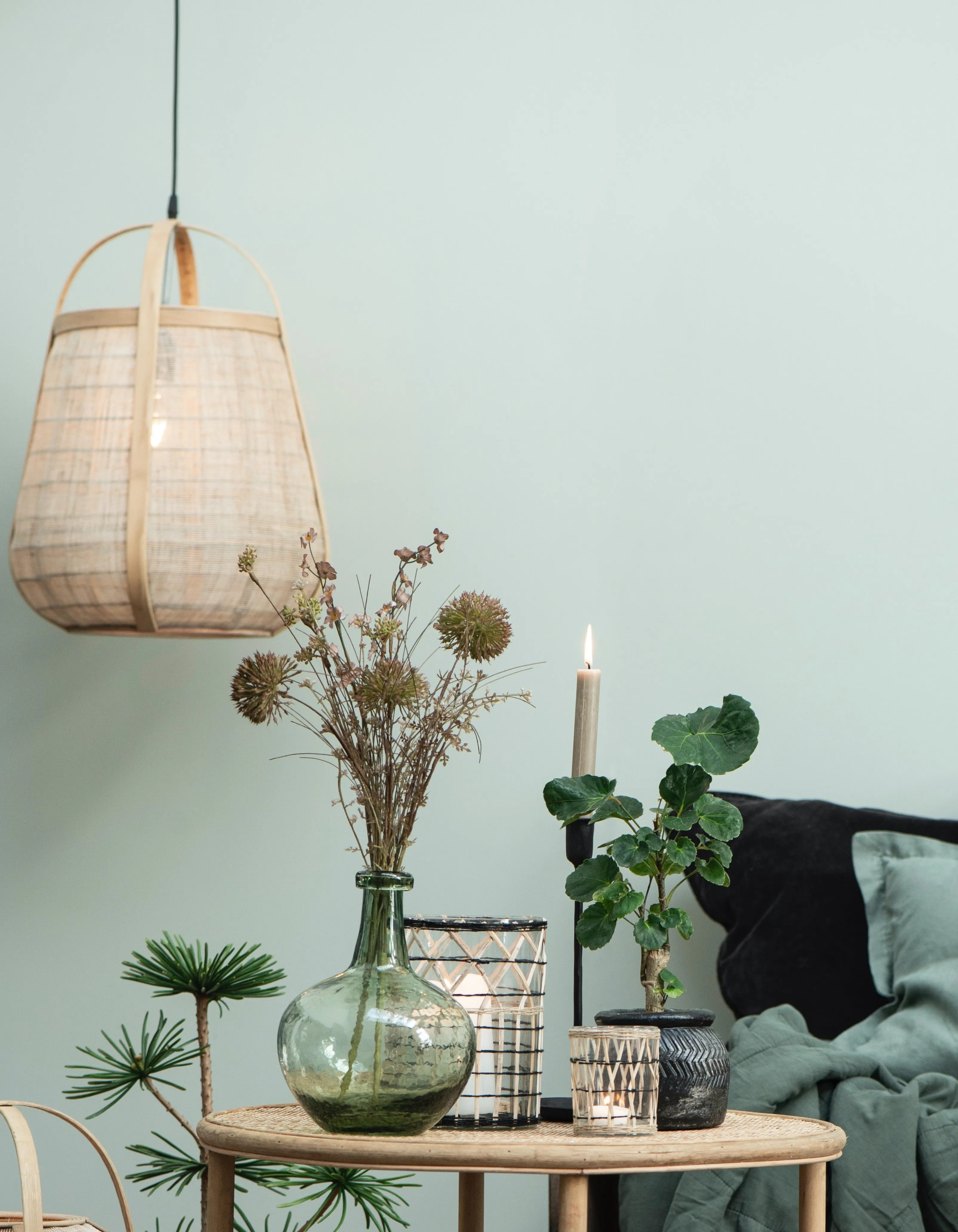 Hessian Pendant Shade