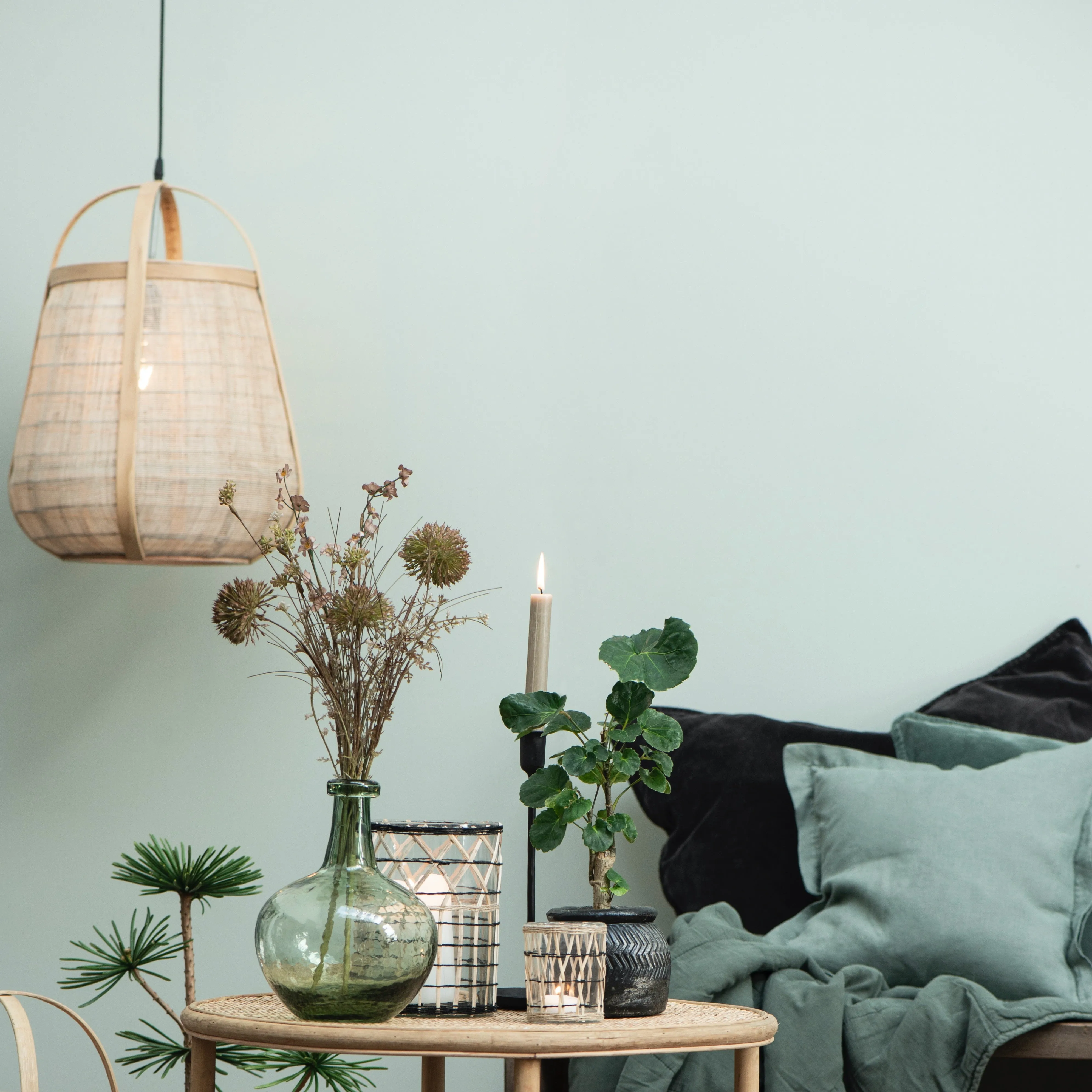 Hessian Pendant Shade