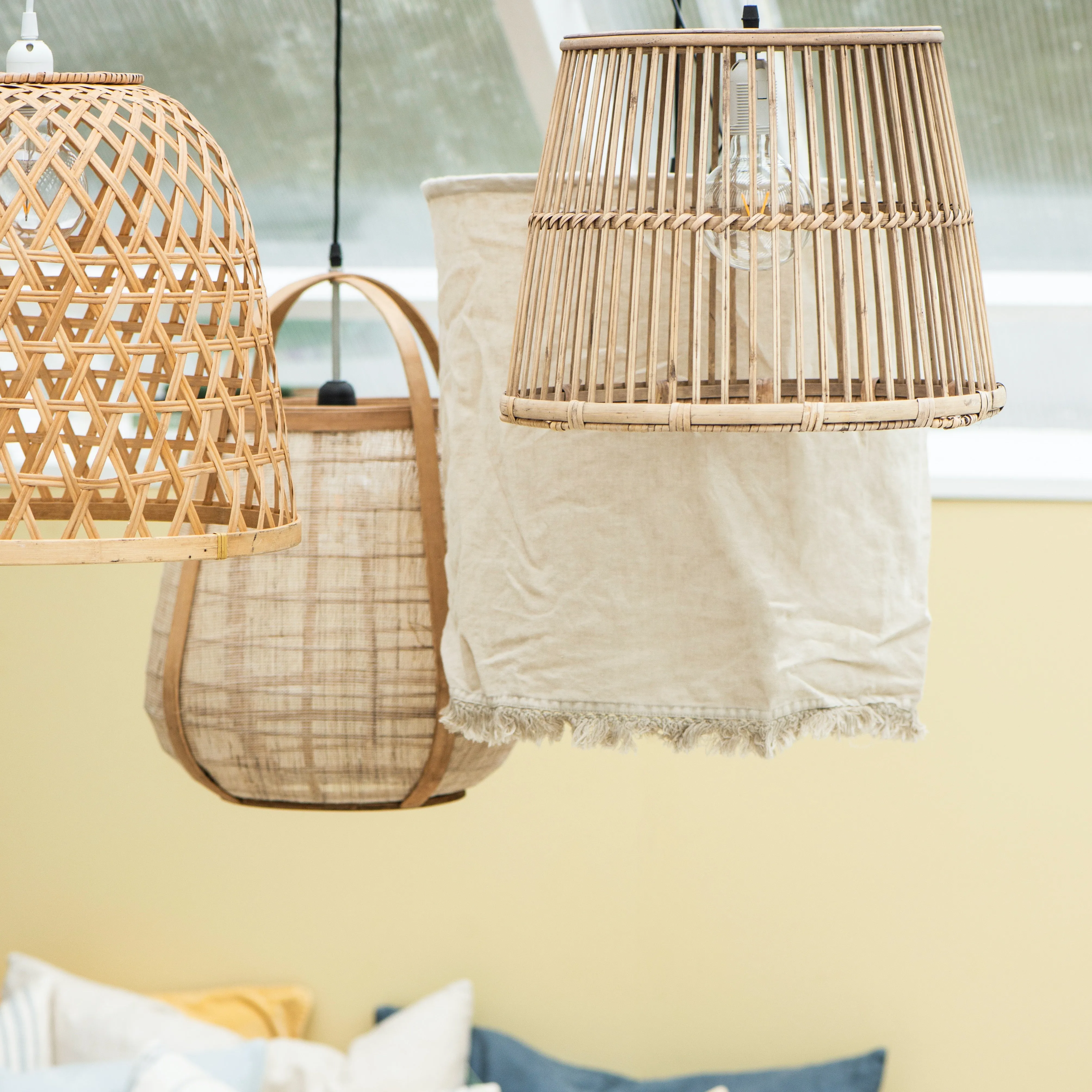 Hessian Pendant Shade