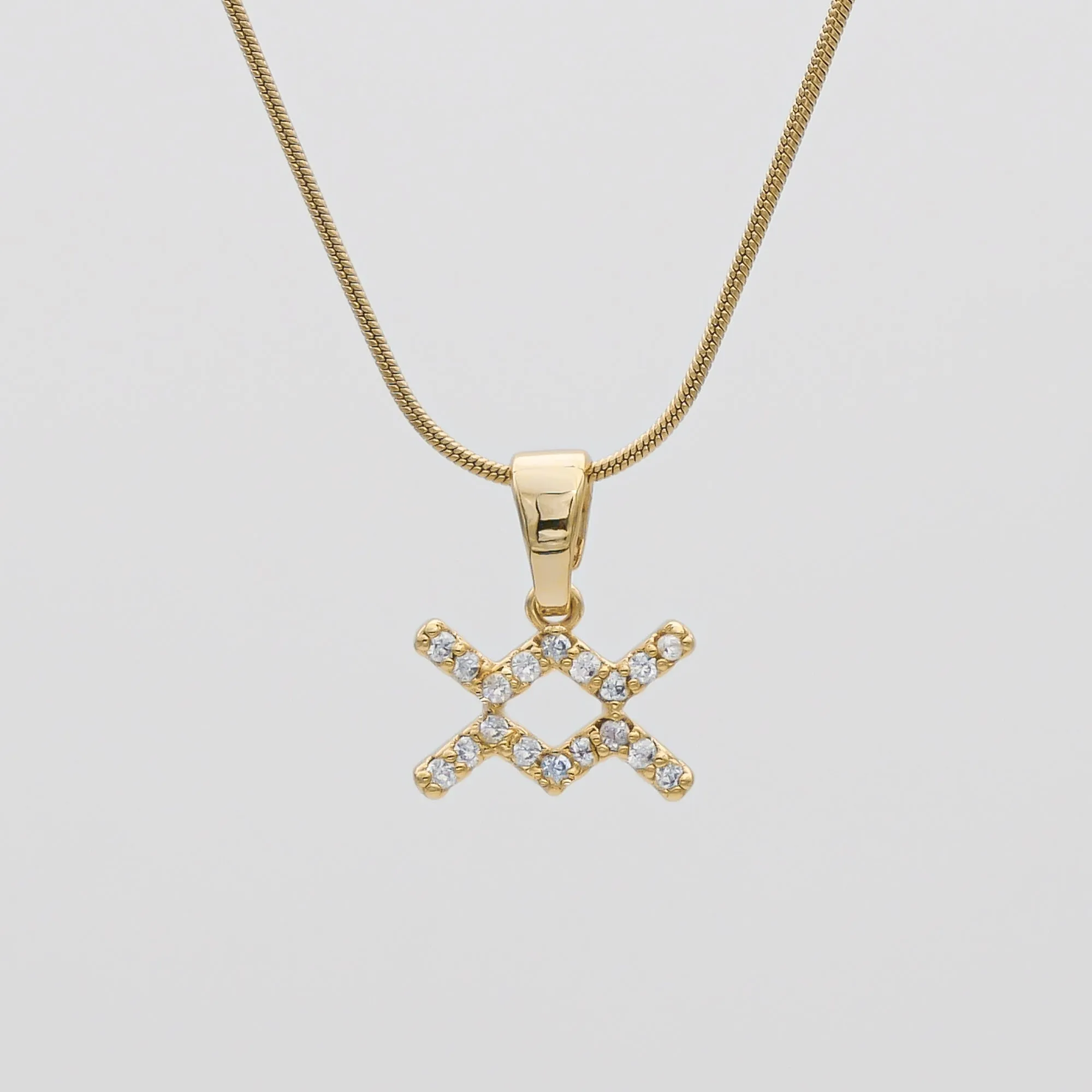 ICY Zodiac Symbol Necklace