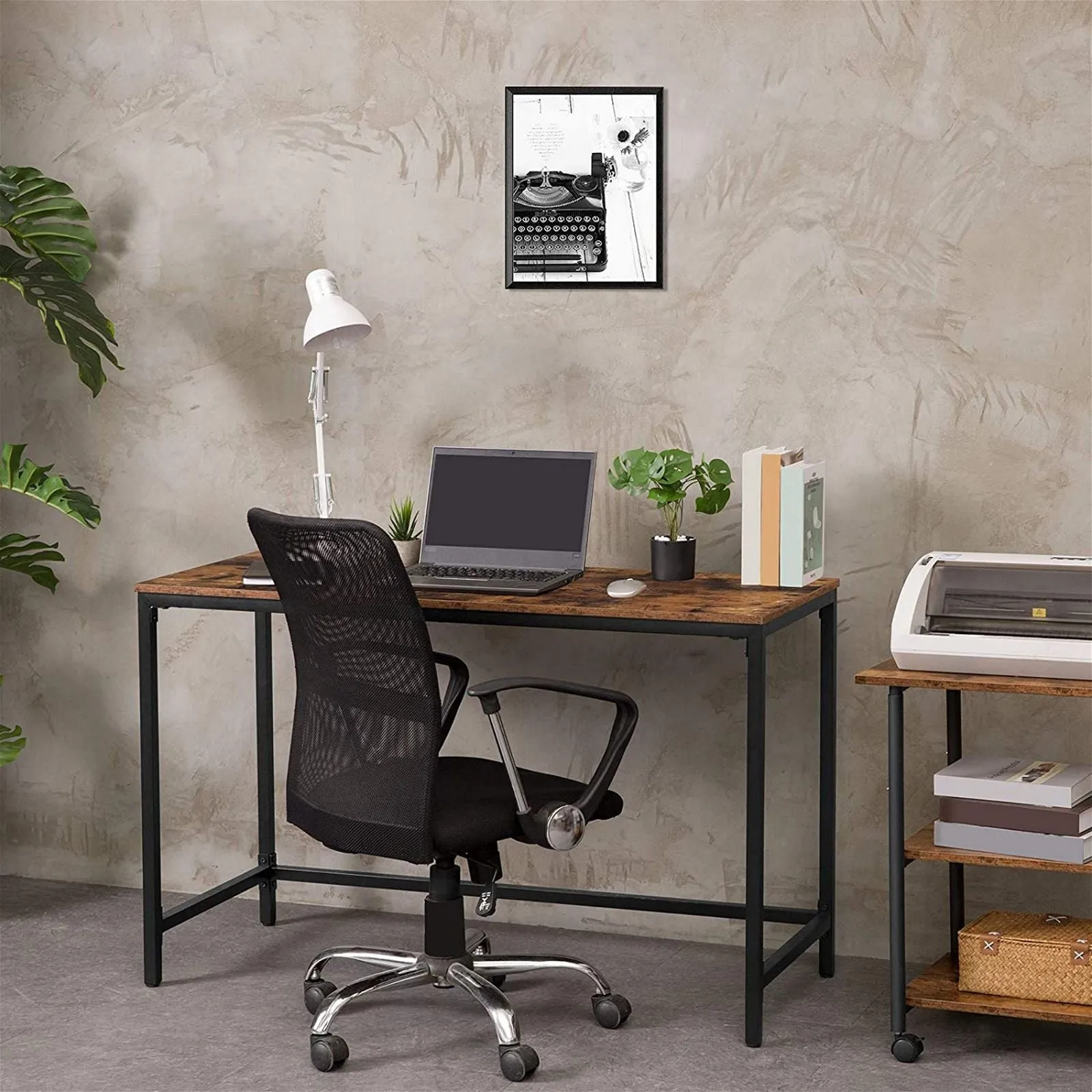 Jejune Rustic Brown Office Desk by Woodstock™