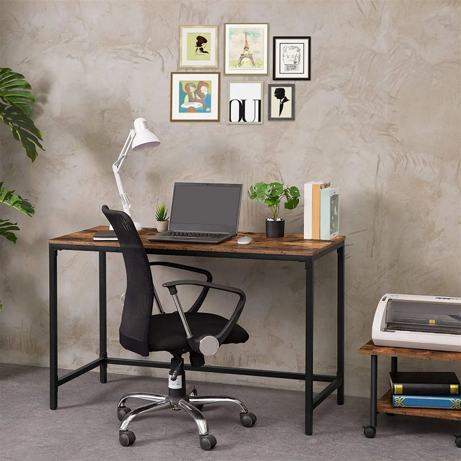 Jejune Rustic Brown Office Desk by Woodstock™