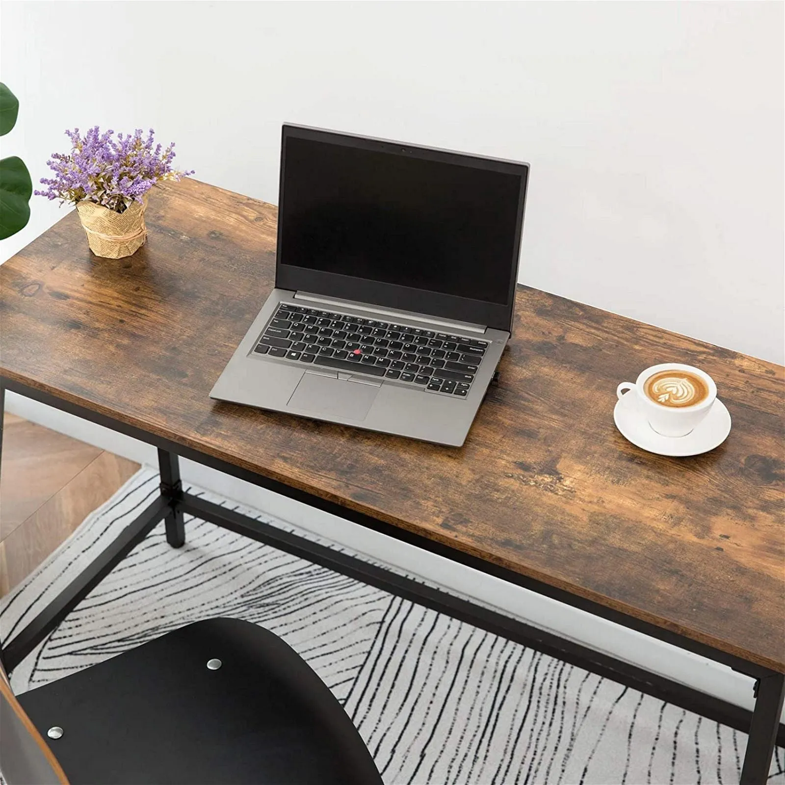 Jejune Rustic Brown Office Desk by Woodstock™