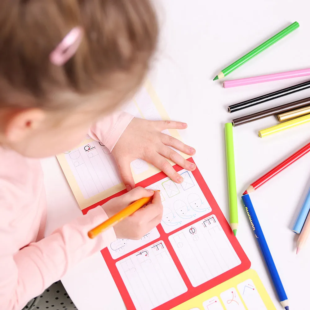 Looong Coloring Letters Ready to Write