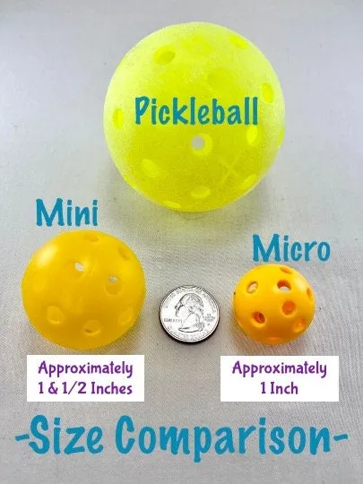 Mini Pickleball Christmas Ornaments | Pickleball Christmas Gifts And Decor