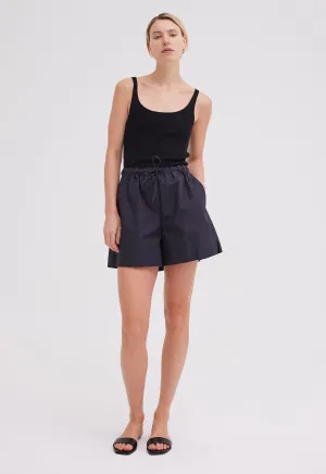 Mira Cotton Short in Black