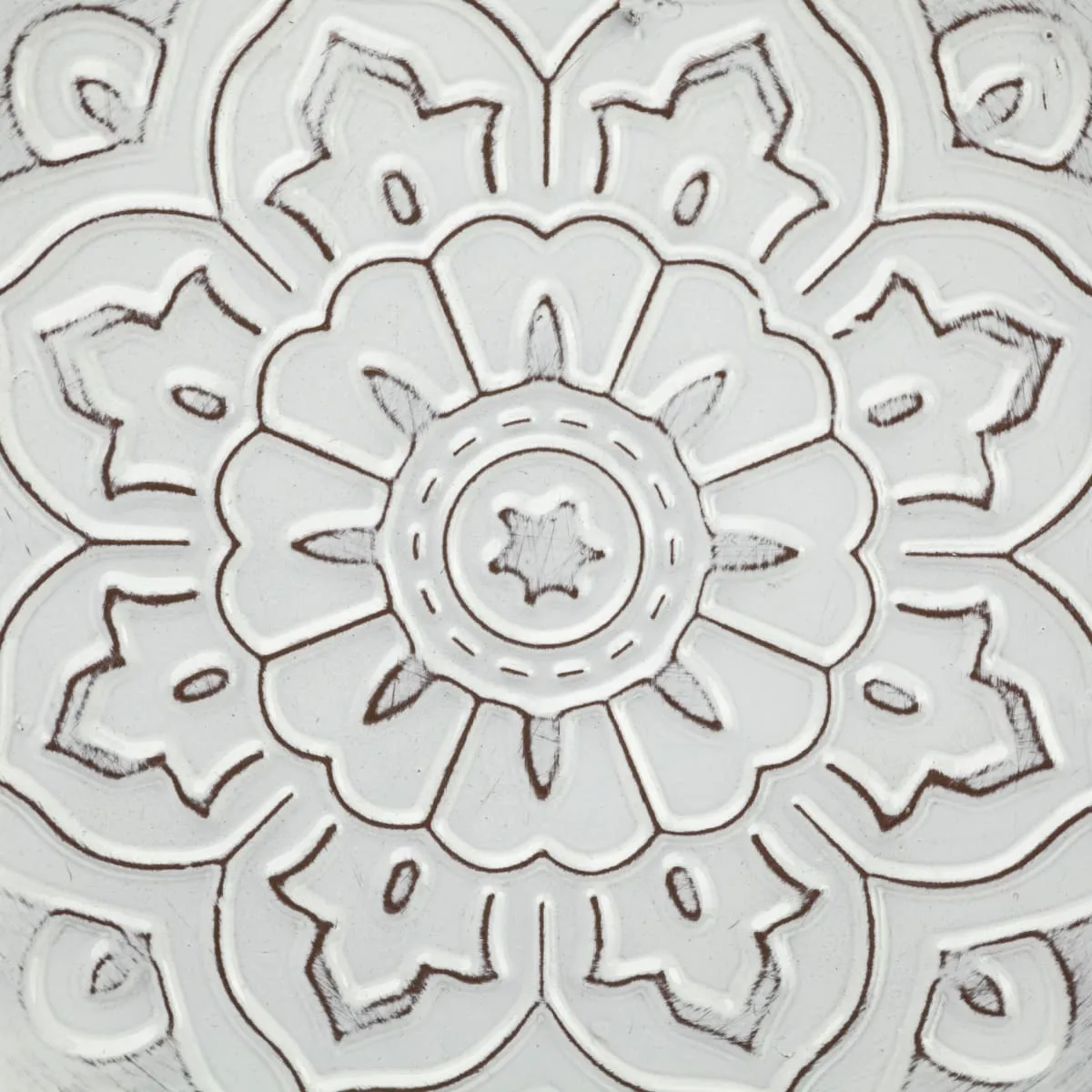 Miranda Wall Decor White Metal