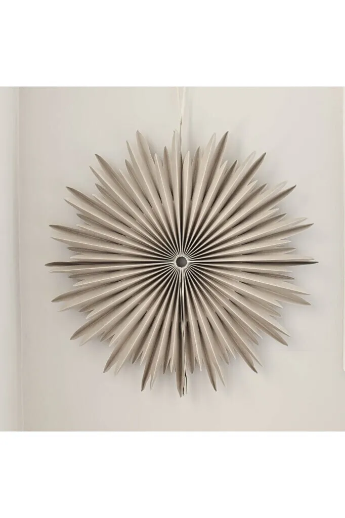 Nordic Rooms - Window & Wall Hanging Star Ornament - 70cm - Linen