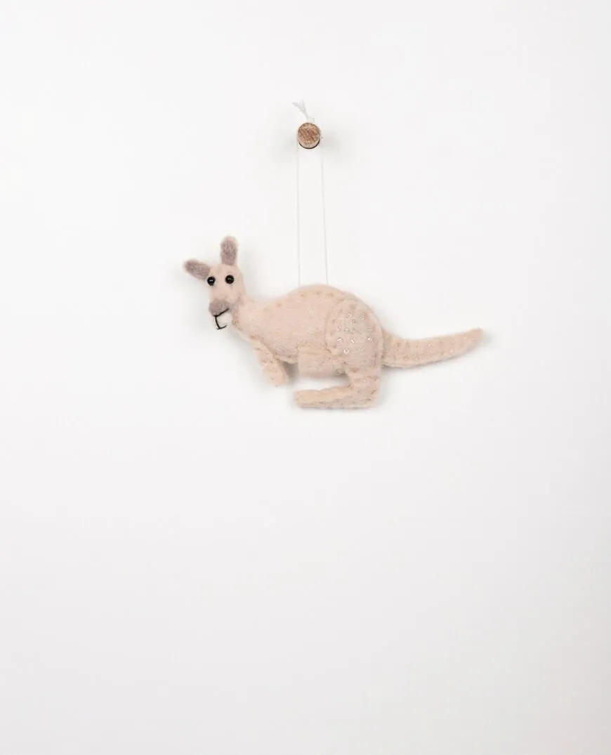 Papaya Wanderlust Hanging Felt Australian Animals