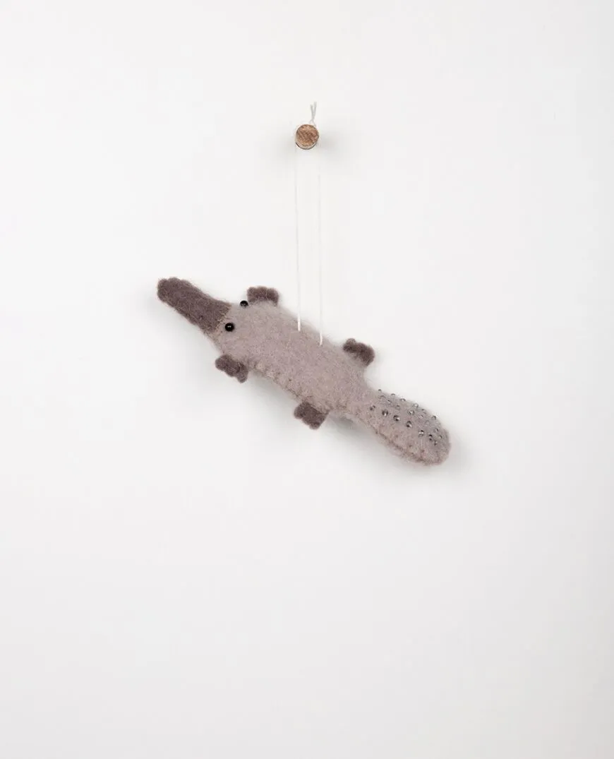 Papaya Wanderlust Hanging Felt Australian Animals