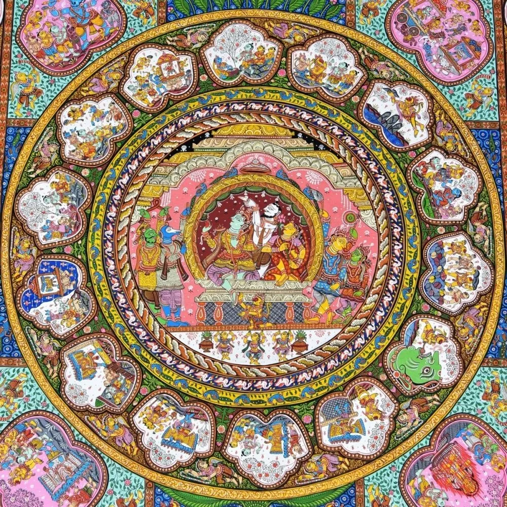 Pattachitra Painting of Ramayana