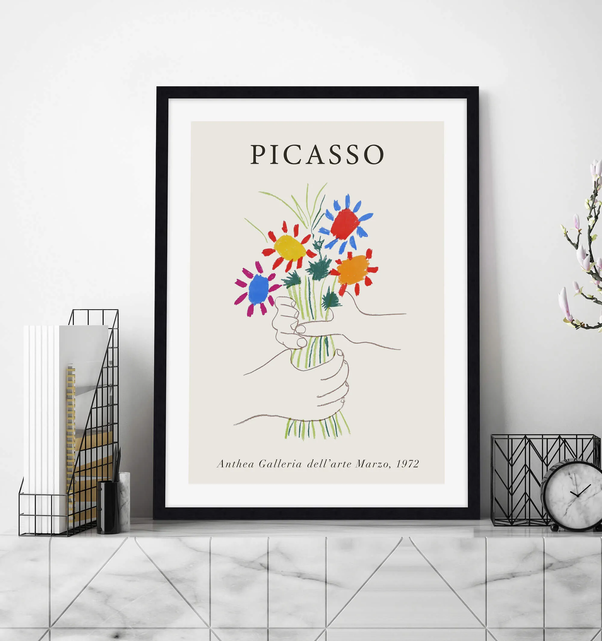 Picasso Peace Bouquet 1972