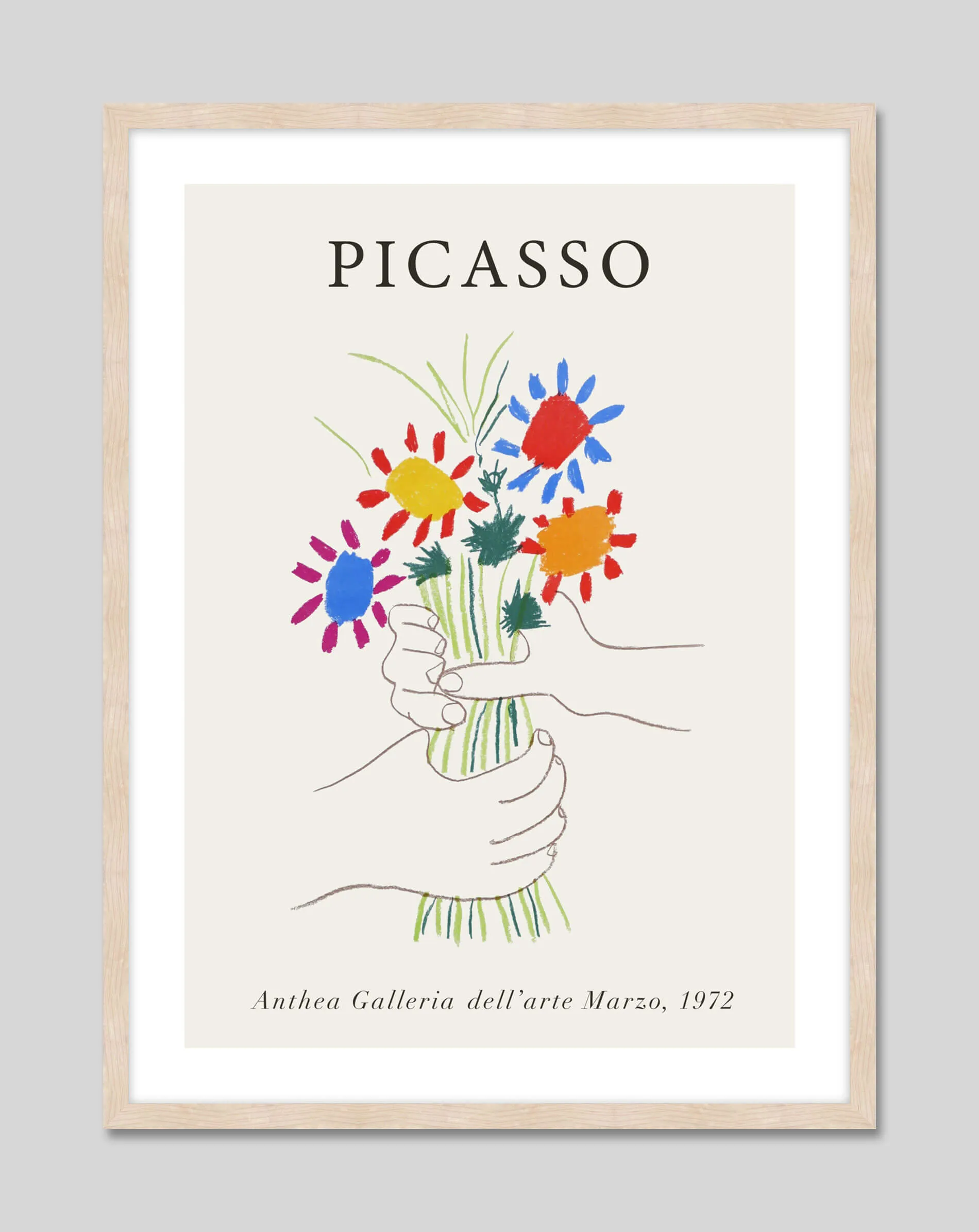 Picasso Peace Bouquet 1972