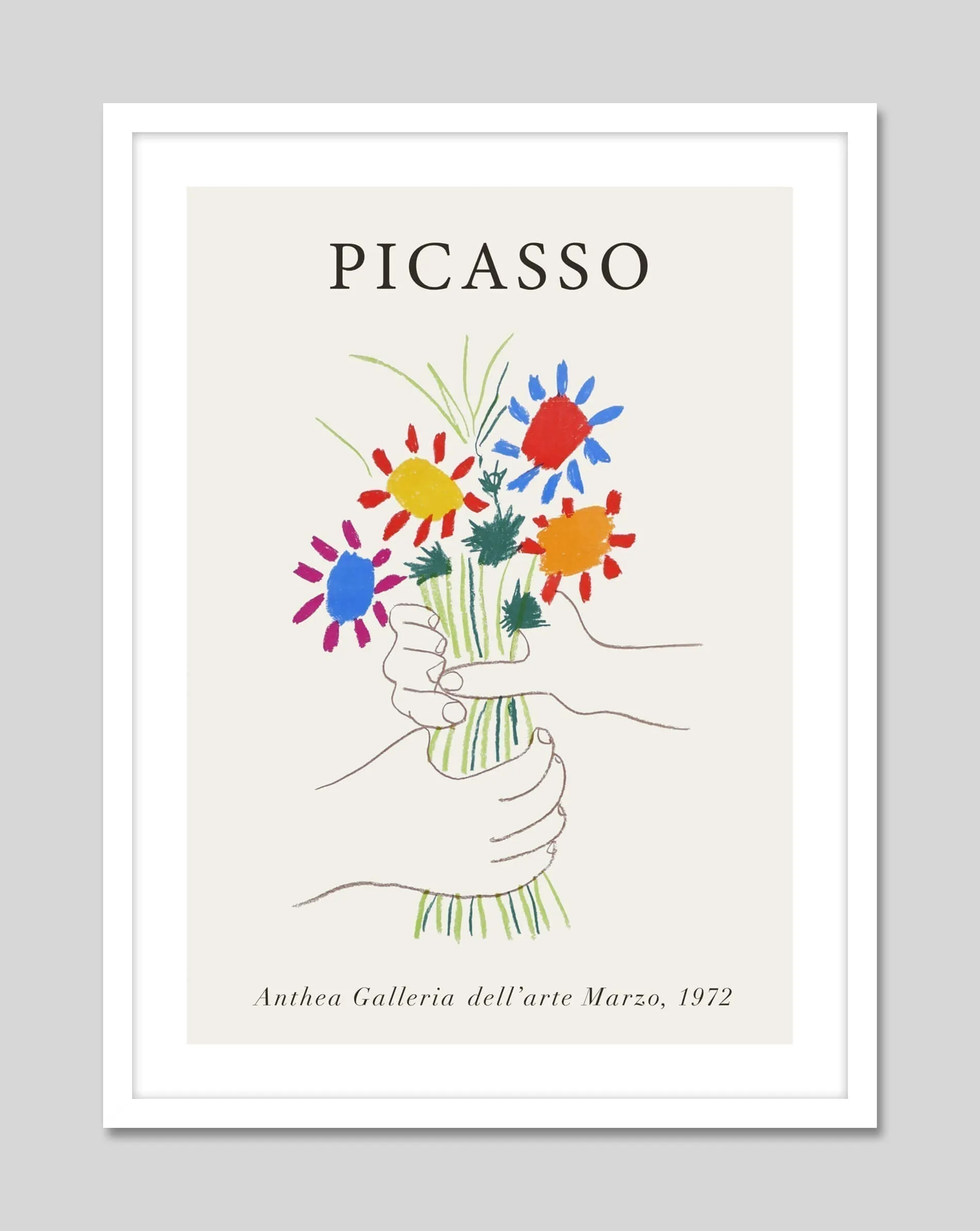 Picasso Peace Bouquet 1972