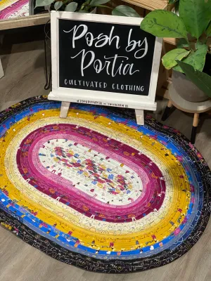 *Reign* Oval rug