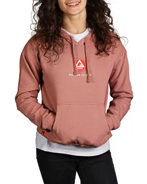 RS Classic Womens Cropped Pocket Hoodie - Pink