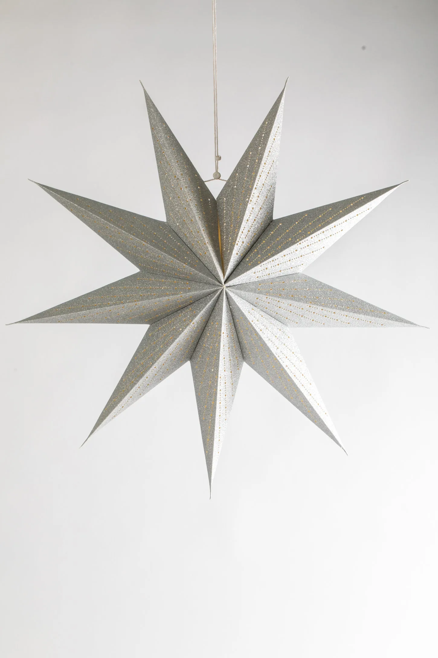 Silver Star Paper Lanterns