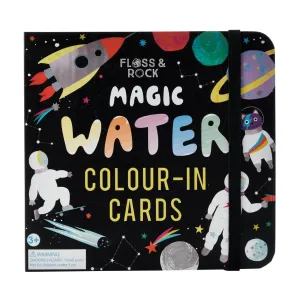 Space Water Magic Pen & Color-In Cards